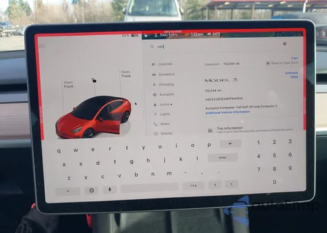 2023 Tesla Model 3 Rear-Wheel Drive from USA, damaged, VIN 5YJ3E1EA9PF640614